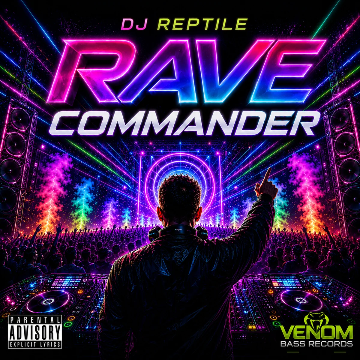 Rave Commander album cover
